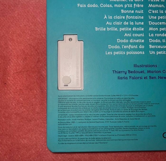 Mon grand recueil de berceuses - photo numéro 3