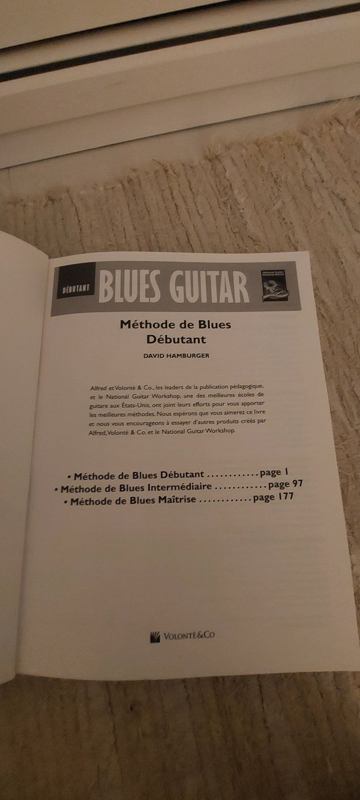 David hamburger & matt smith
- Blues guitare edition
complete - recueil + cd-mp3
version francaise - photo numéro 10