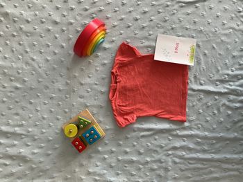 teeshirt manches courtes noeud au col rose 9 mois tex