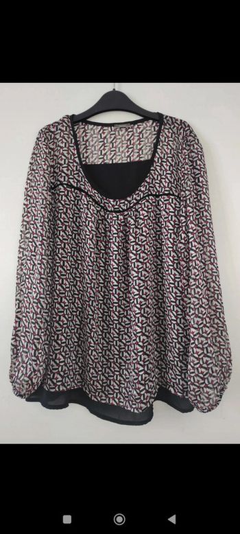 Blouse à motifs colorés taille 44 Formul