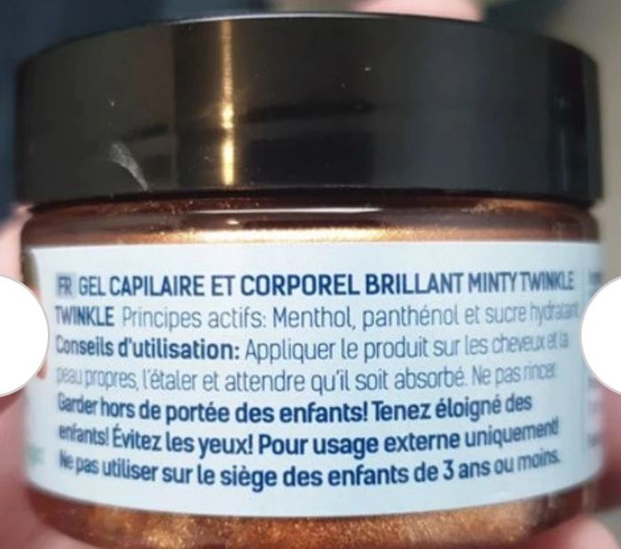 Gel paillette corps et cheveux - photo numéro 7