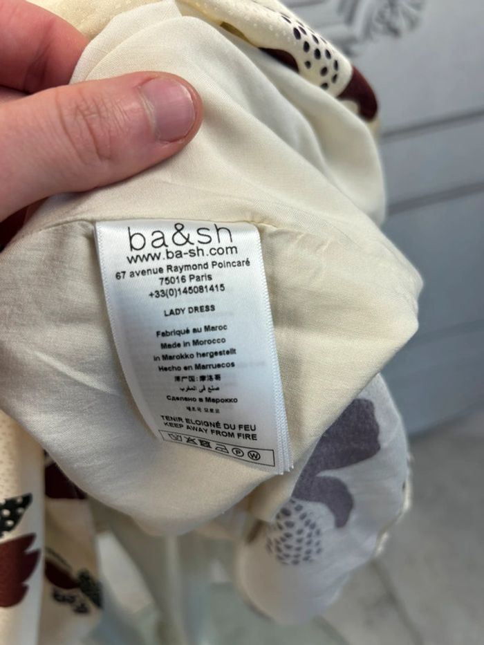 Robe longue Crème Ba&sh T2 / M neuve - photo numéro 5