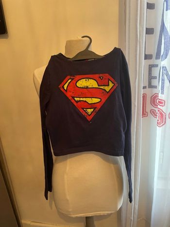 Crop top Superman