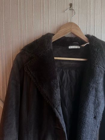 Manteau long en croûte de porc taille L / 46