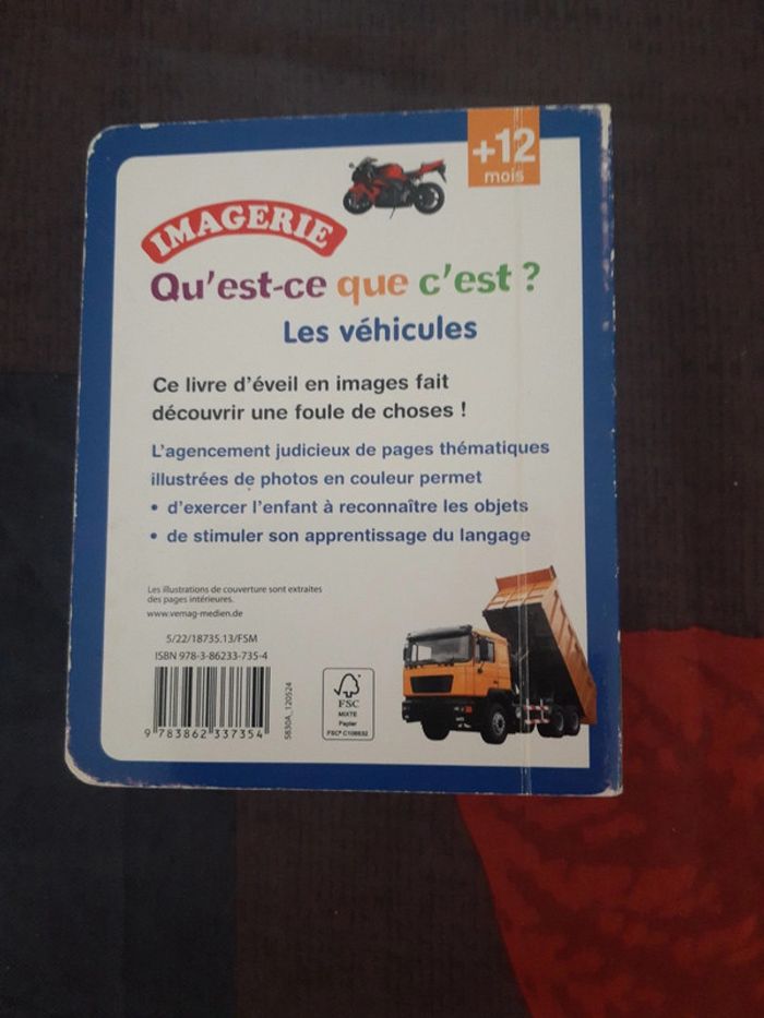 Livre imagerie qu est ce que c est les véhicules - photo numéro 4