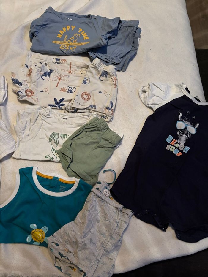 Lot vêtement garçon été 24 mois - photo numéro 3