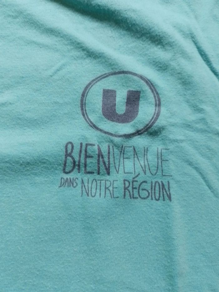 T-shirt femme bleu ciel Super U - photo numéro 9