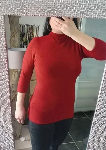 sweat 3/4 rouge mssr