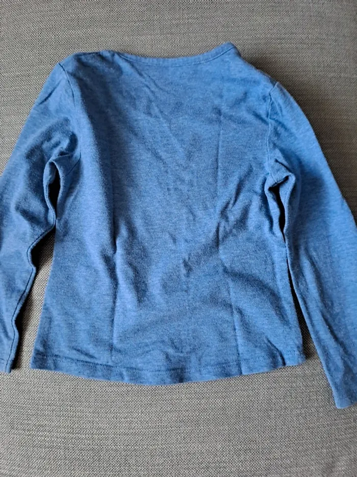 T shirt manches longues étoiles - photo numéro 3