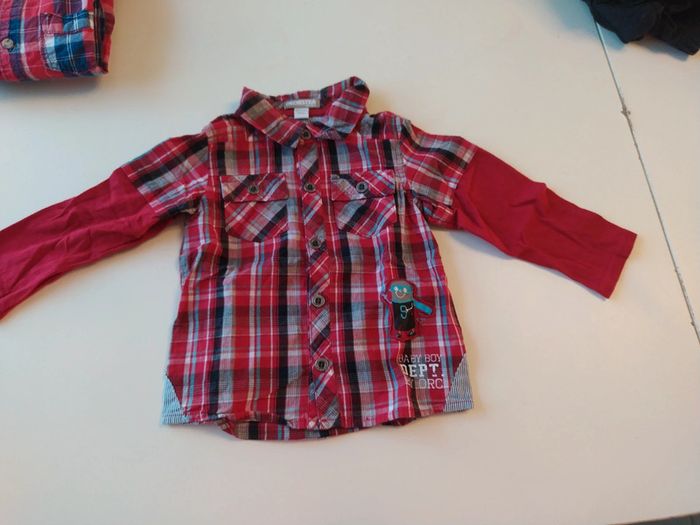 Chemise manches longues