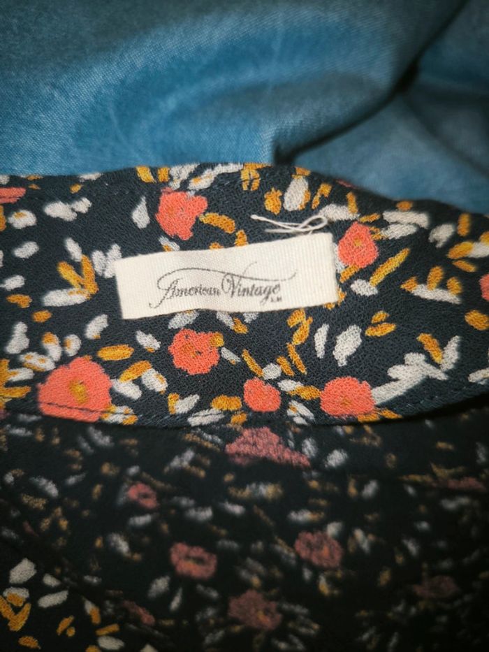 Robe à manches courtes american vintage taille S - photo numéro 6