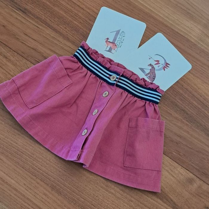 Jupe rose _ 12 mois 74 cm _ vertbaudet