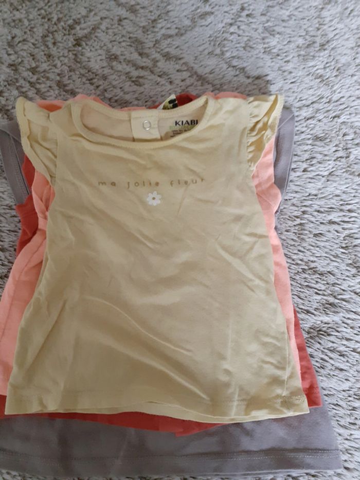 Lot de 6 t-shirts manches courtes 6 mois - photo numéro 8