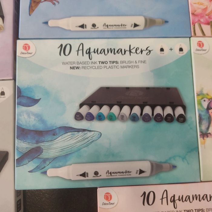 Boîtes de 10 Aquamarkers - photo numéro 7