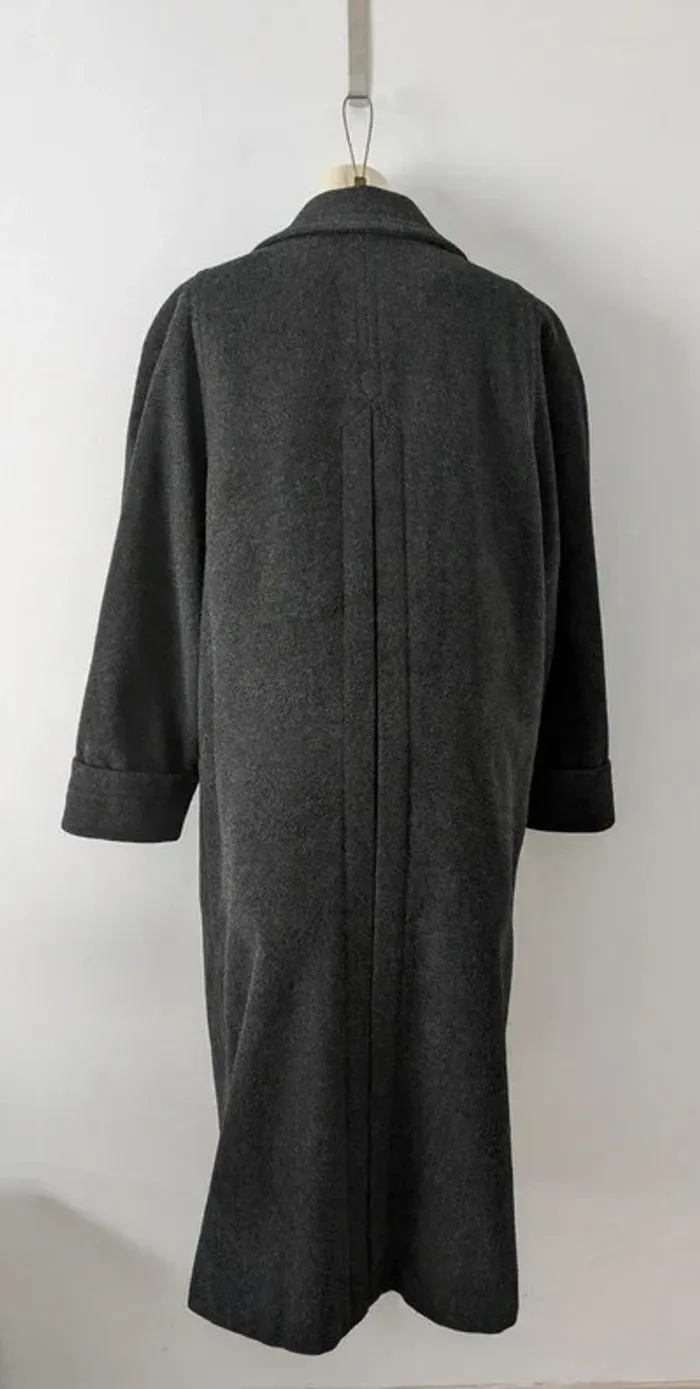 Manteau long 30% cachemire - Cashmere by Delmod - Woolmark - taille 40 - photo numéro 2