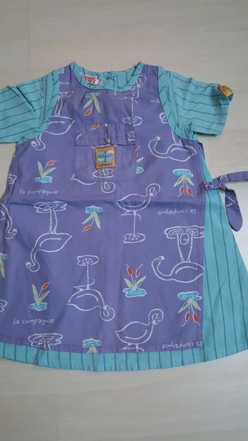 Robe 2 ans la compagnie des petits