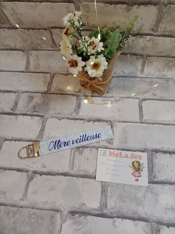 Porte clé en tissu personnalisé