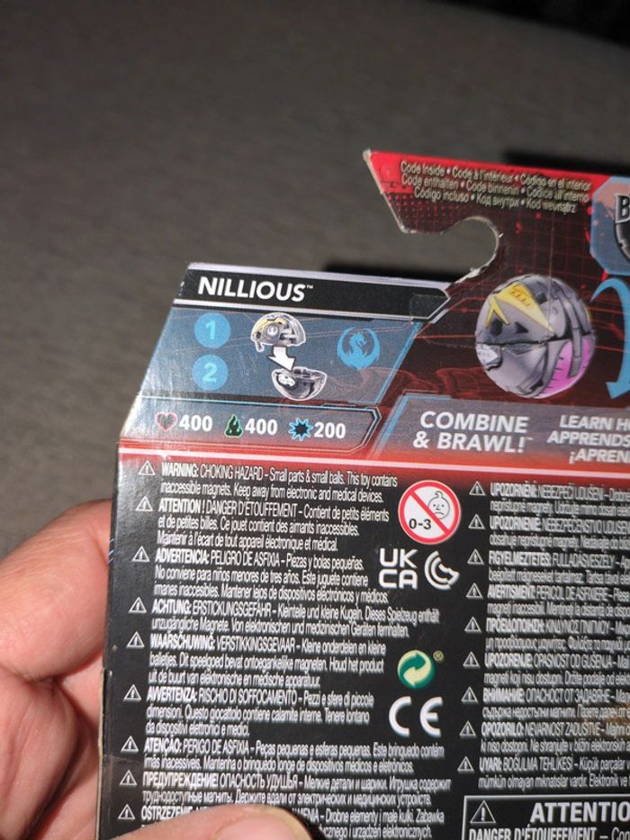 Lot de 3 boîtes de figurines Bakugan - photo numéro 7