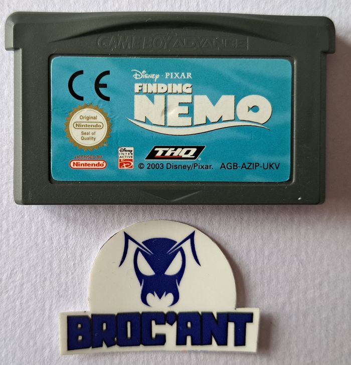 Disney Pixar Finding Nemo EUR Nintendo Gameboy Advance GBA - photo numéro 7