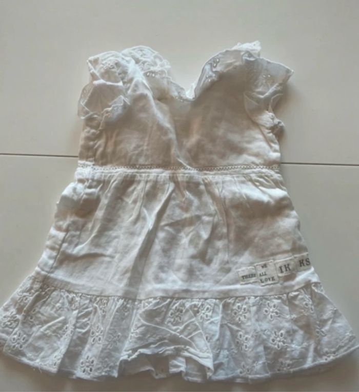 Robe IKKS - Taille 3 mois - Blanche - photo numéro 5