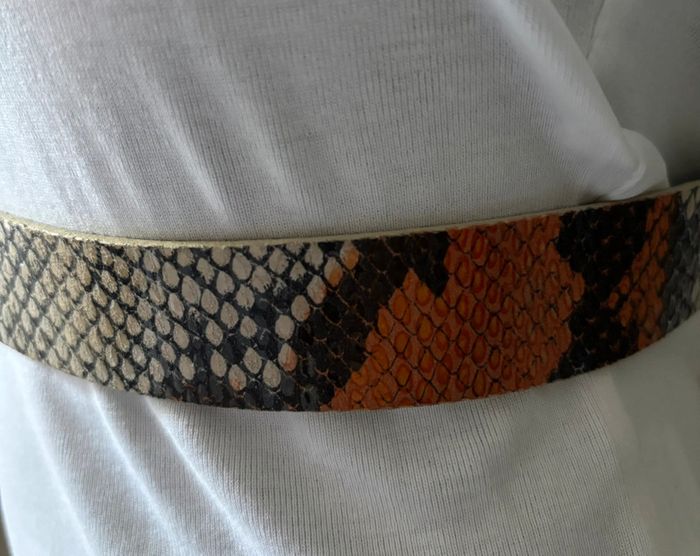 Ceinture en cuir Armand Ventilo - photo numéro 3