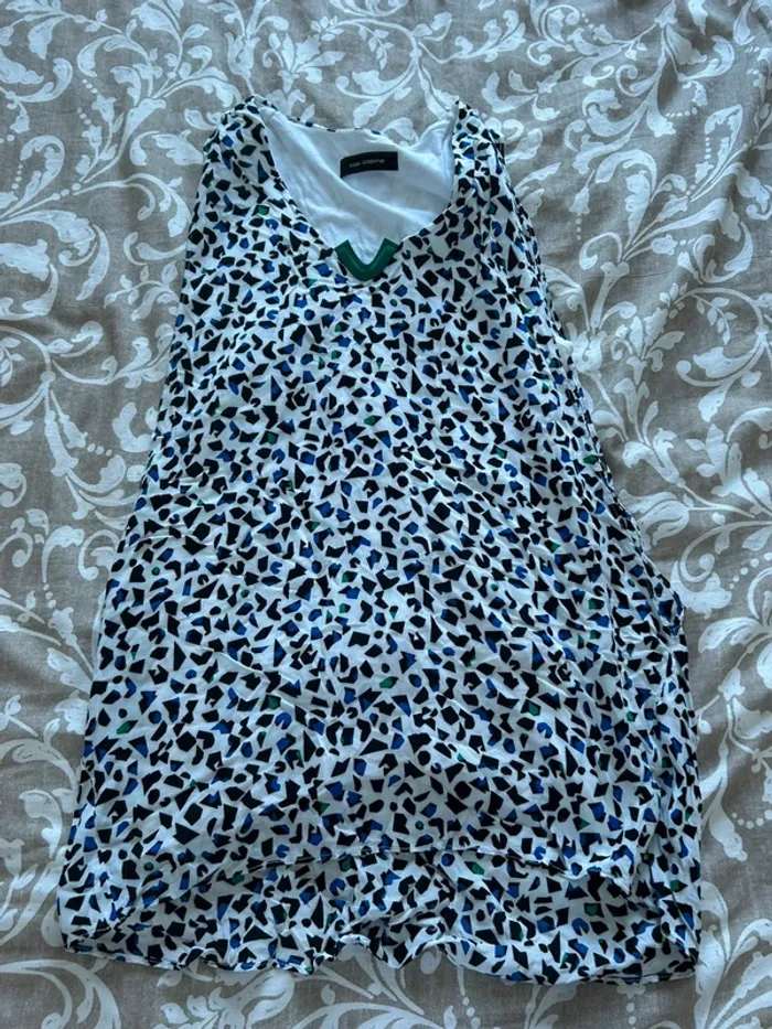 Débardeur multicolore cop copine taille s