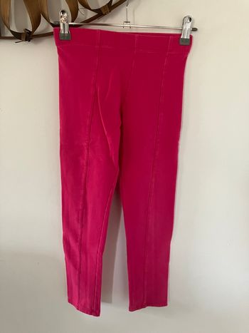 Legging chaud rose vif fille 8 ans H&M