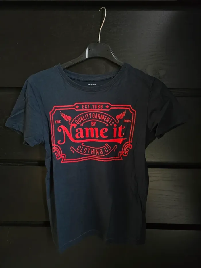 Tee-shirt bleu marine Name it