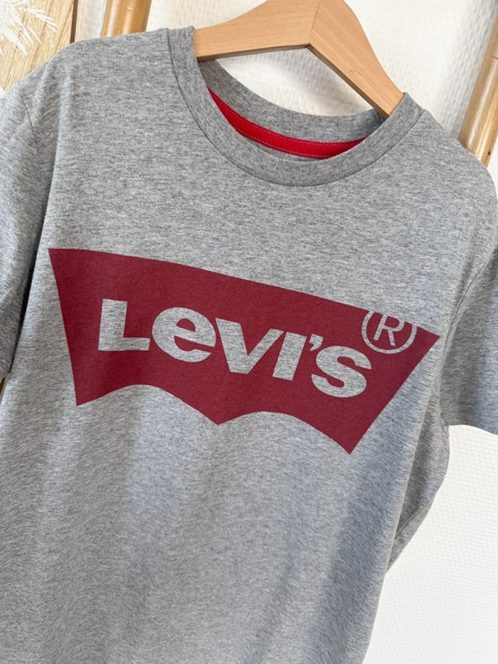 Tee-shirt gris foncé Levi’s Taille 14 ans - photo numéro 2