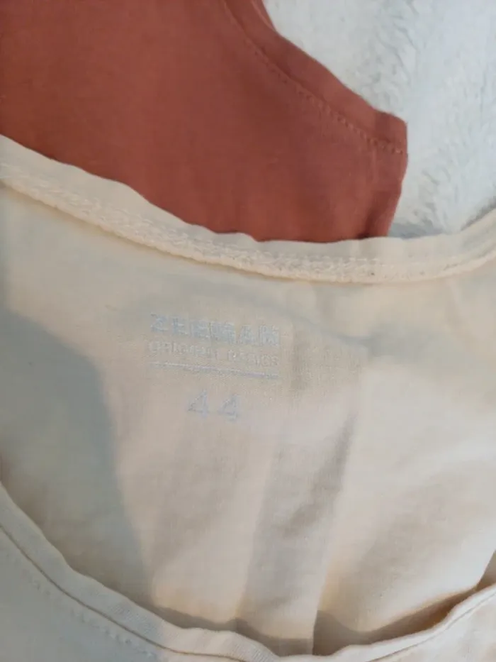 Lot 2 débardeurs uni Taille 44 Zeeman - photo numéro 3