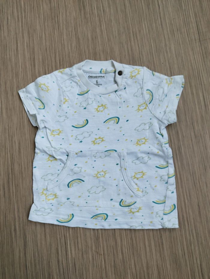 Tee-shirt garçon taille 6 mois