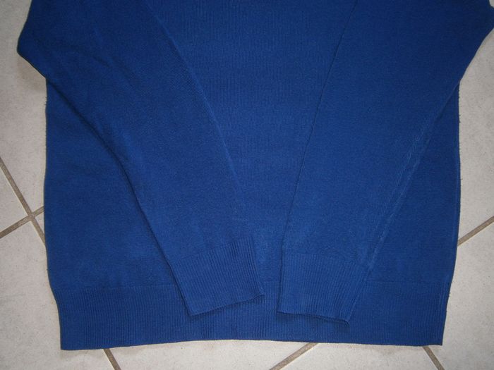 Pull ML bleu roi PASCAL MORABITO Taille M - photo numéro 9