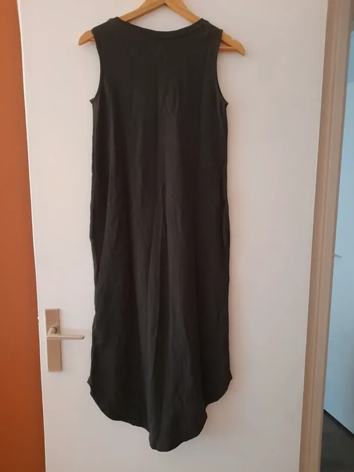 Robe longue en molleton sans manches et col rond Roots - photo numéro 4