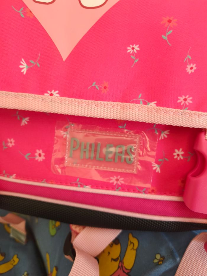Cartable scolaire primaire phileas danseuse rose - photo numéro 3