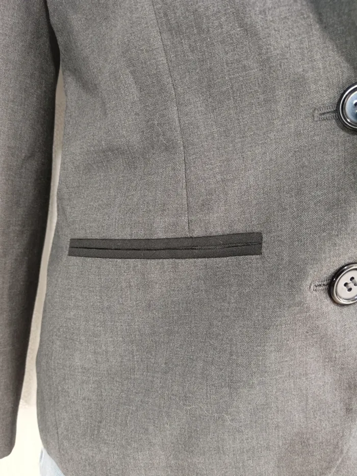 Sœur "Blazer cintrée anthracite" t. L - photo numéro 3