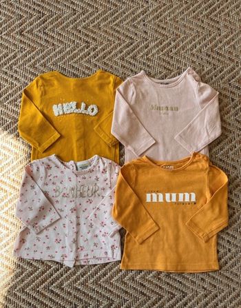 Lot 4 t-shirts 3M