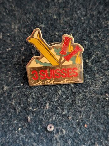 Pins publicitaire les 3 Suisses