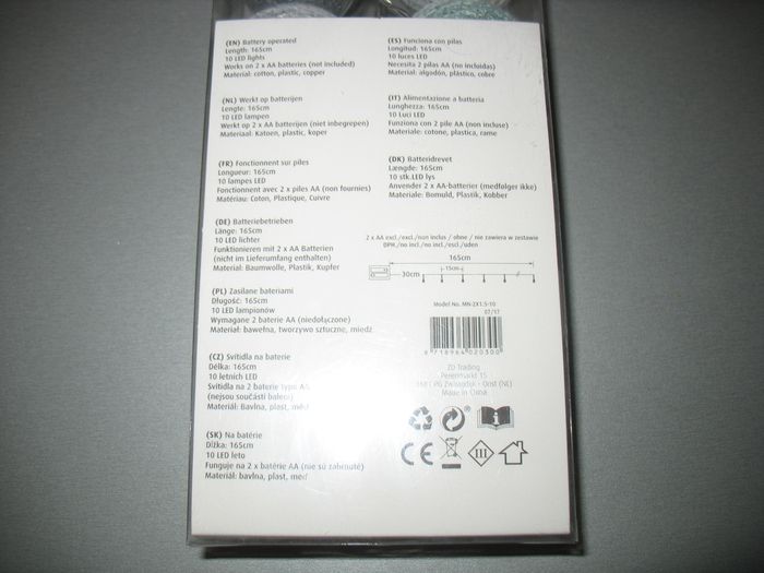 GUIRLANDE LUMINEUSE - 10 LED - NEUVE - n°20 - photo numéro 6