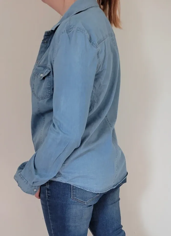 Chemise en jeans - photo numéro 4