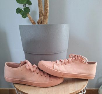 Chaussure type converse Rose