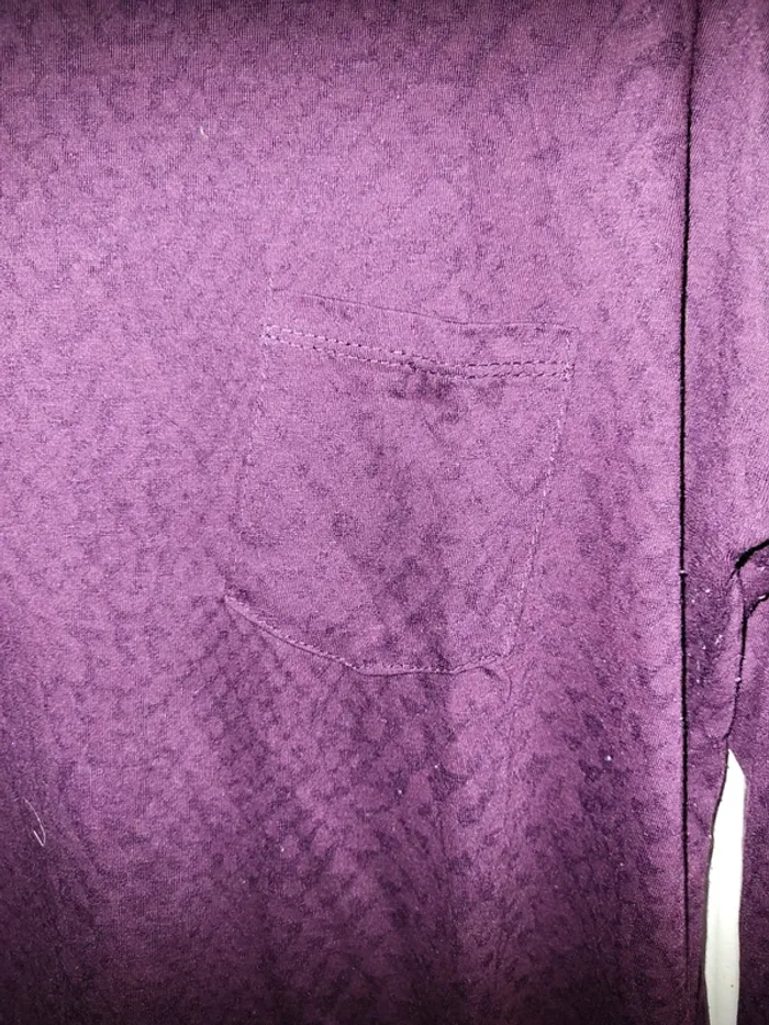 T shirt atmosphère violet - photo numéro 2