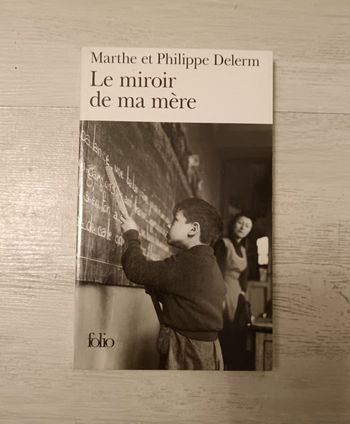 Livre "Le miroir de ma mère", M&P Delerm