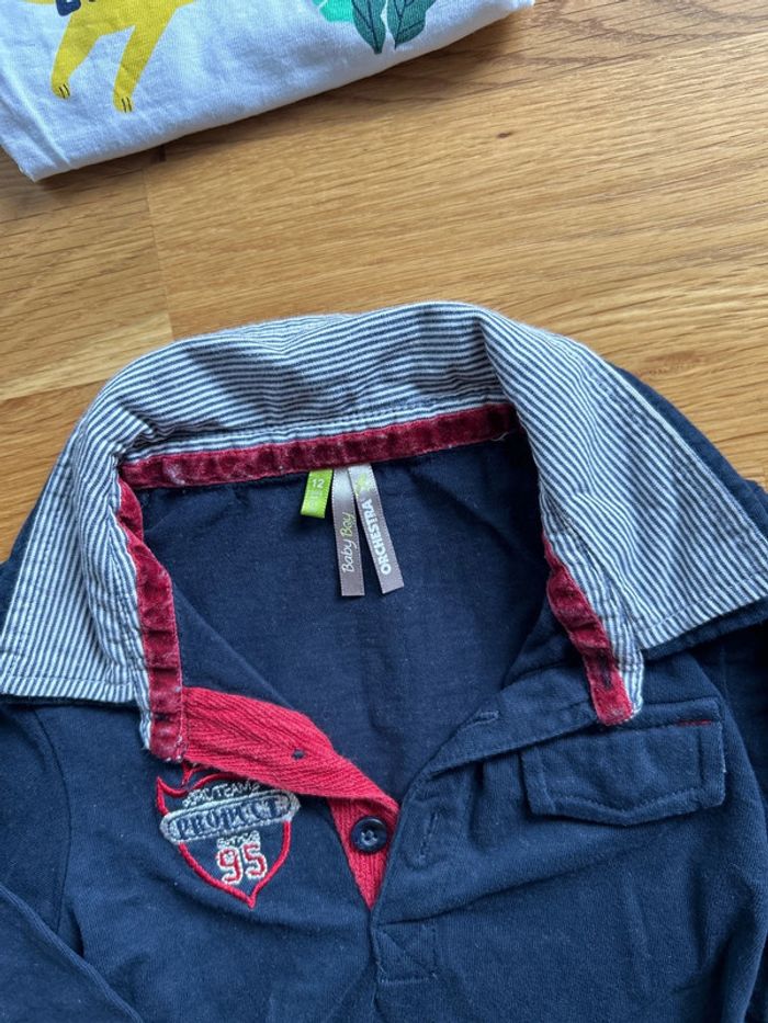 Orchestra - Polo manches longues - 12 mois - photo numéro 2