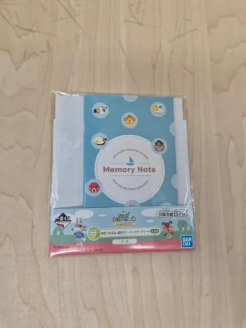 Mini carnet memo Animal Crossing Ichibankuji