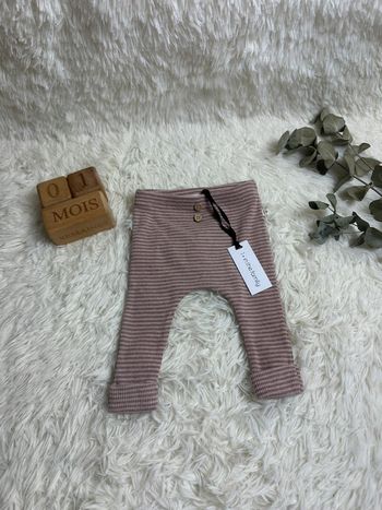 1+ in the family legging mauve taille 1 mois