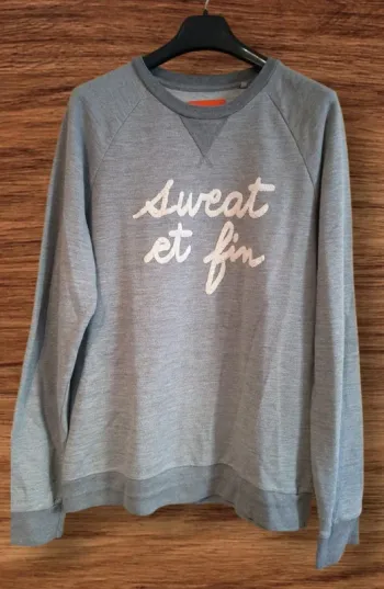 Sweat gris Taille L - Style décontracté et confortable