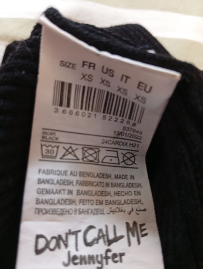 Gilet noir Jennyfer ♠️ - photo numéro 7