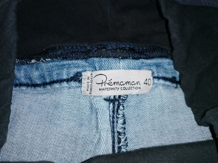 Short en jean de grossesse- Prémaman- taille 40 - photo numéro 2