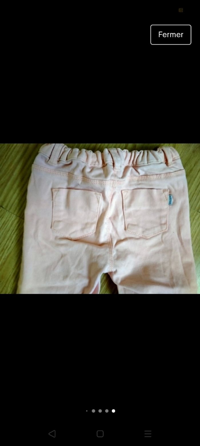 pantalon rose saumon. Tex.
taille 18 mois - photo numéro 9