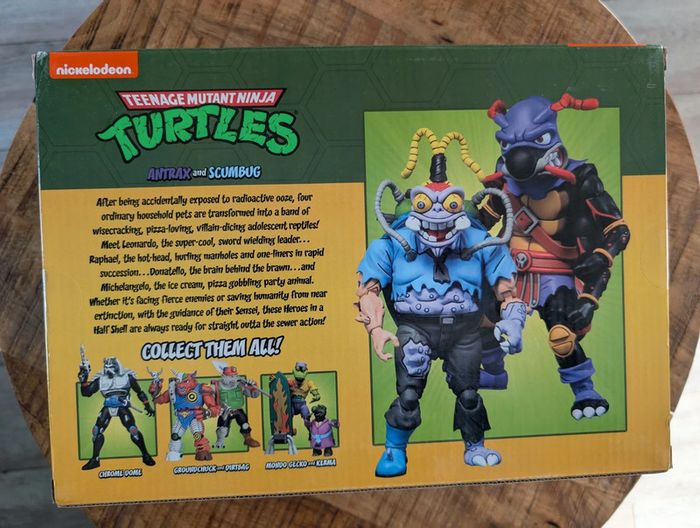Figurines Neca TMNT Antrax and Scumbag neuf scellé - photo numéro 2
